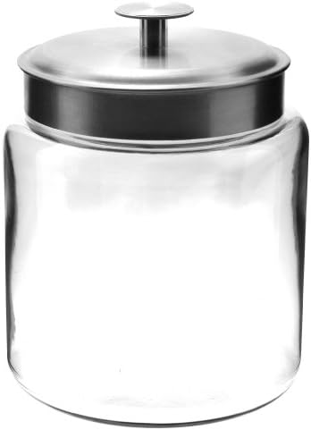 Anchor Hocking Montana Glass Jars 96oz Set of 2