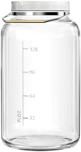 Robust 15 Gallon Glass Jar for Kitchen Storage