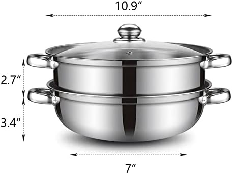 Sturdy Steam Pot for 4Quart Kitchen Use