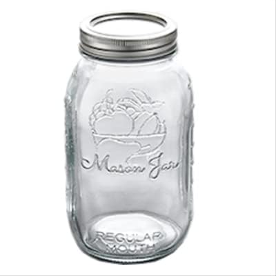 2-Piece Handcrafted Mason Jar Set