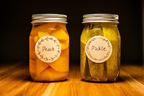 Monest Waterproof Jar Labels for Home Use