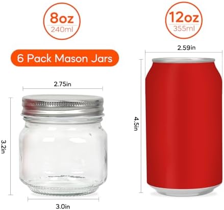 Perfect Mason Jars for Canning Pickling and More