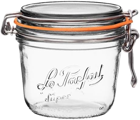 Le Parfait Super Terrine - 500ml Glass Canning Jar with Airtight Seal