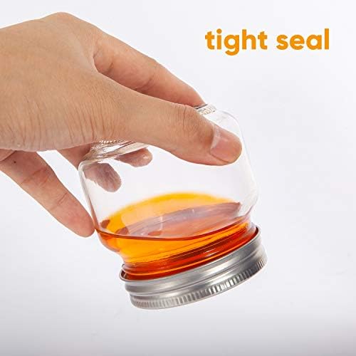 Intended 8 oz Mason Jars with Silver Lids 30Pack
