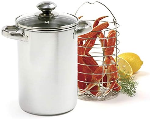 Norpro 3-Piece Stainless Steel Vertical CookerSteamer Set