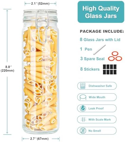 High-Quality Glass Jars for Storage