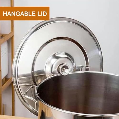 Stainless Steel Pasta Cooker with Insert Baskets for Noodles and Soups