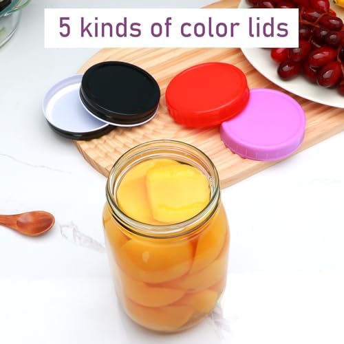 32oz Glass Mason Jars 12 Pack