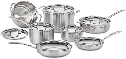 Cuisinart 12-Piece Cookware Set MCP-12N Can Opener Black