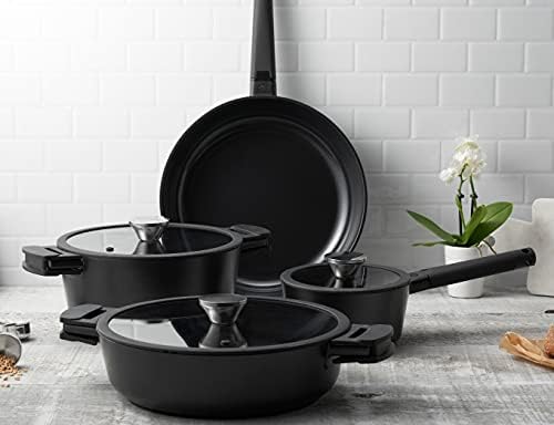 Zavor Noir 7-Piece Cookware Set - Modern Premium