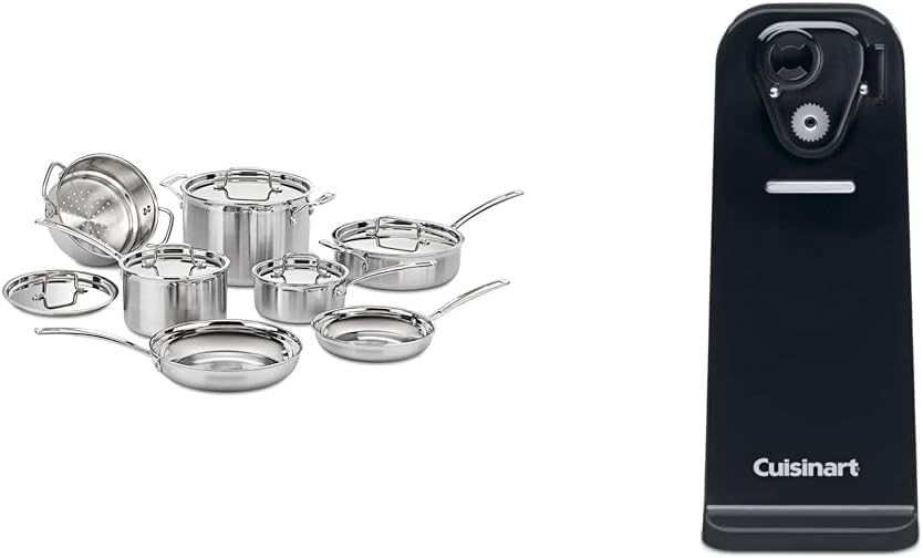 Cuisinart 12-Piece Cookware Set MCP-12N Can Opener Black