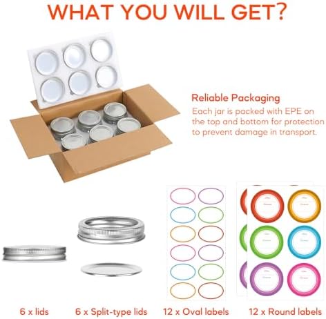 Perfect Mason Jars for Canning Pickling and More