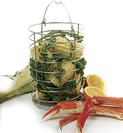 Norpro 3-Piece Stainless Steel Vertical CookerSteamer Set