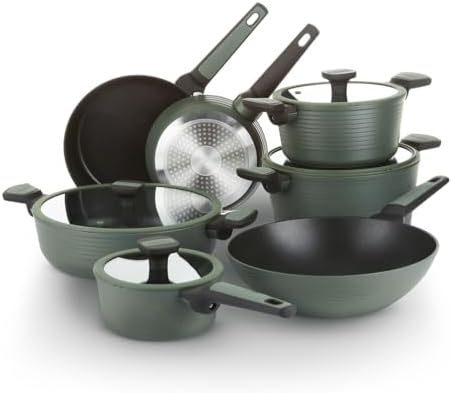 Complete Nonstick Cookware Set for Efficient Cooking