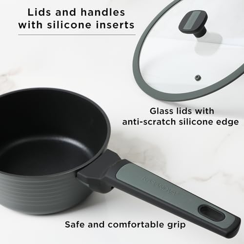 Complete Nonstick Cookware Set for Efficient Cooking