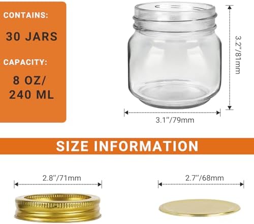 High-Quality Mason Jars