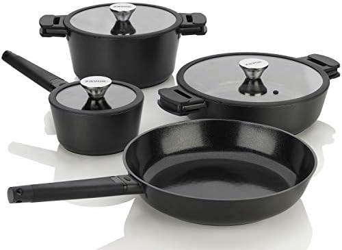 Zavor Noir 7-Piece Cookware Set - Modern Premium