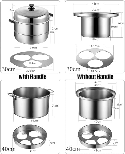 AttreX Professional Stainless Steel Pasta Cooker Multi-Pot Set