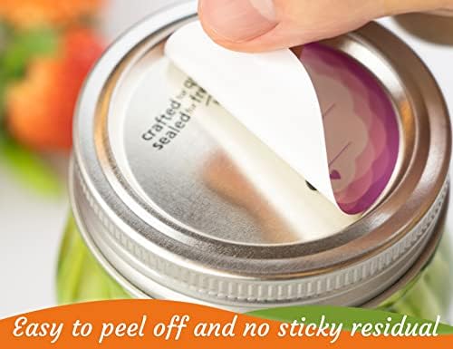 Sturdy Mason Jar Labels for Canning and Organization