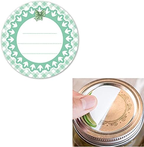80 Mason Jar Lid Labels