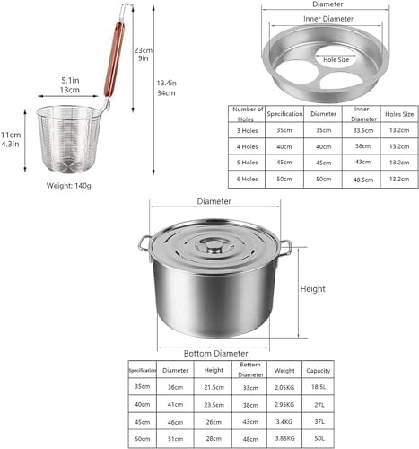 Stainless Steel Pasta Pot Set for Cooking