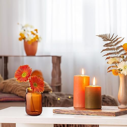Norme 8-Piece Airtight Glass Mason Jars Set
