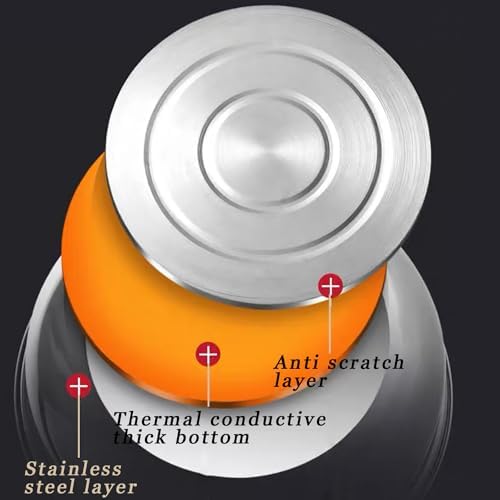 Steamer Pot 28cm Dual-Tier with Glass Lid
