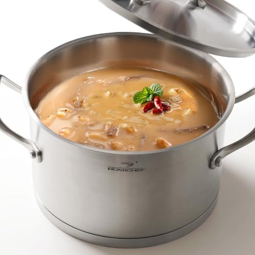 Sturdy Matte-Finish 35QT Stock Pot