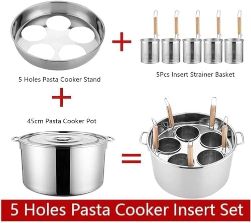 Pasta Pot Set with Divider Strainer