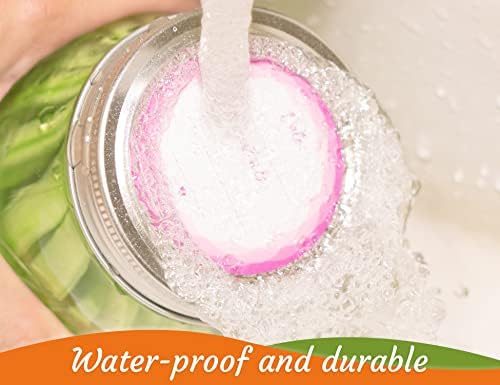 Sturdy Mason Jar Labels for Canning and Organization