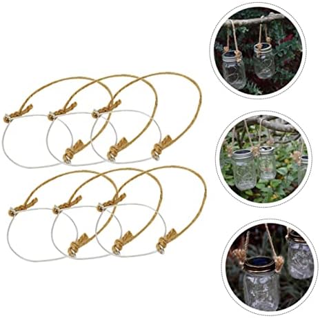 BESTOYARD 2 Set Mason Jar Hangers