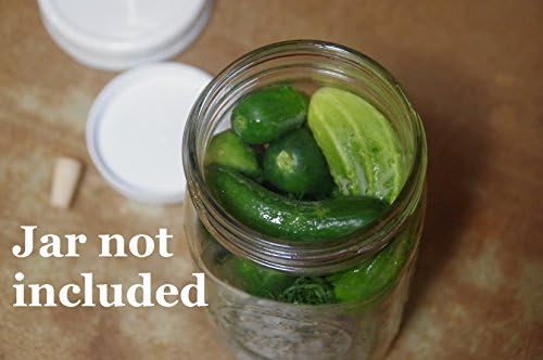 Picklemeister Fermentation Kit - Easy Wide Mouth Mason Jar Kit