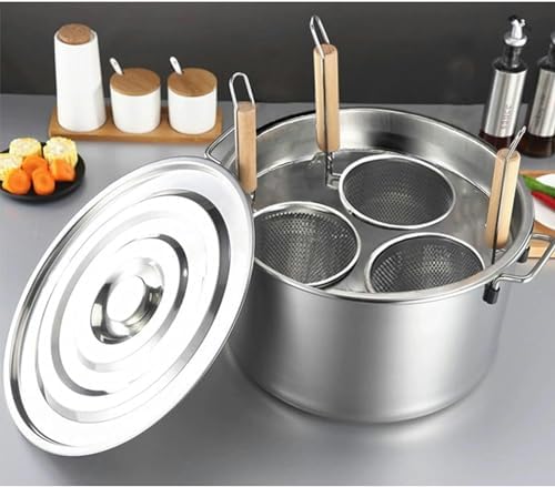 Wzglod Stainless Steel Stockpot 345 Holes with Lid