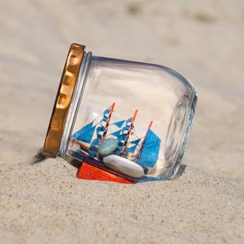 40 Pack Clear Glass Mason Jars with Airtight Lids 6 Oz