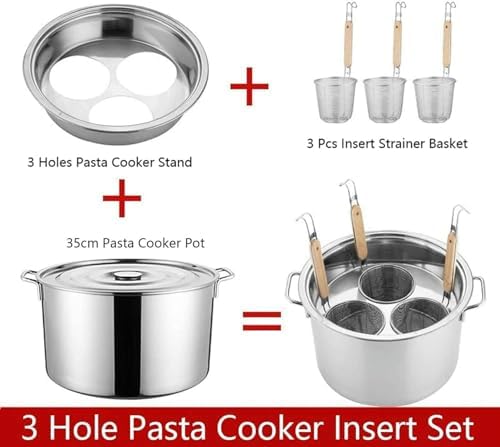 Premium 345 Hole Pasta Pot