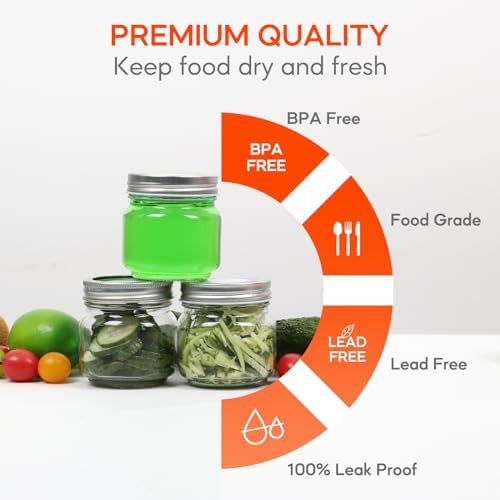 Perfect Mason Jars for Canning Pickling and More