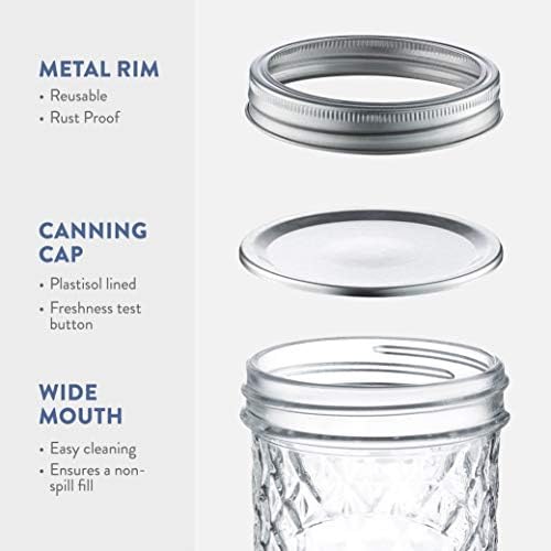 Sturdy Mason Jars for Pickling