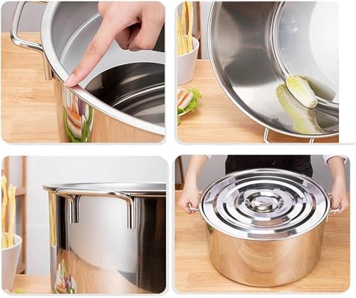 BingWang Stainless Steel Pasta Pot with Insert