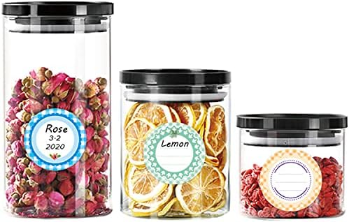 80 Mason Jar Lid Labels