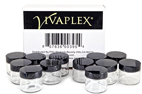 Vivaplex Travel-friendly Glass Jars