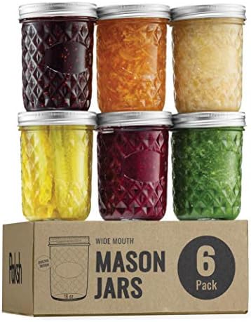 Sturdy Mason Jars for Pickling