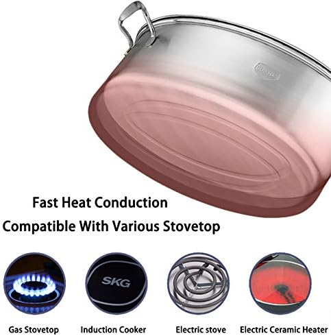 8 Qt Stainless Steel Fish Seafood Steamer