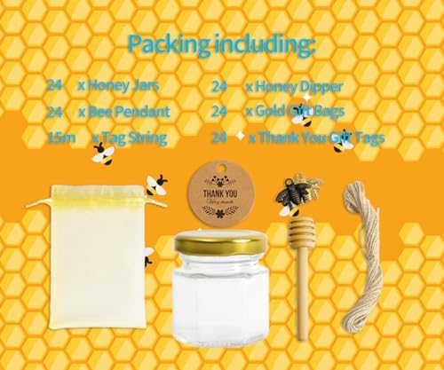 Elegant 15oz Glass Jars with Gold Lid for Cooking Gifting