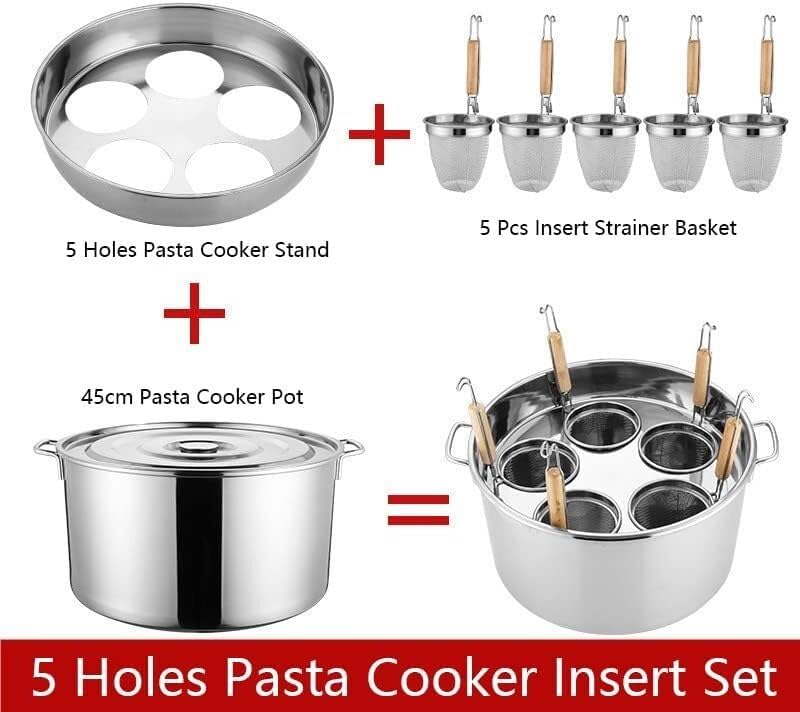 Stainless Steel Pasta Set by DAOUXIAOSP Perfect for Cooking Dinning
