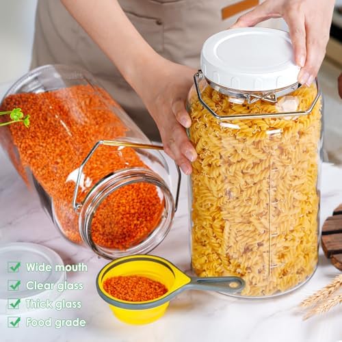 Robust 15 Gallon Glass Jar for Kitchen Storage