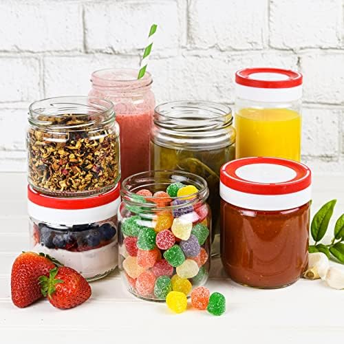 Tribello Airtight 14oz Mason Jars 4-Pack