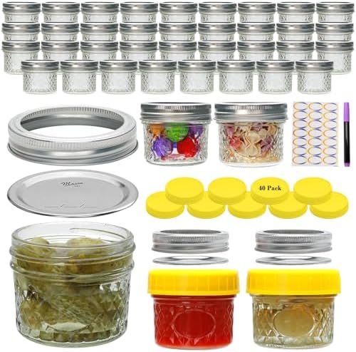 40-Piece Mason Jar Set