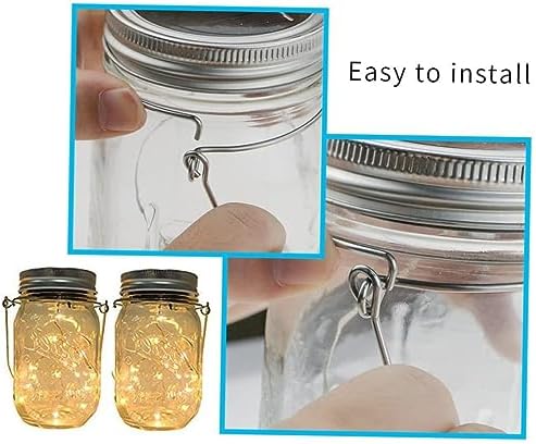 HolidyYo Stainless Steel 2 Set Canning Jar Hanger