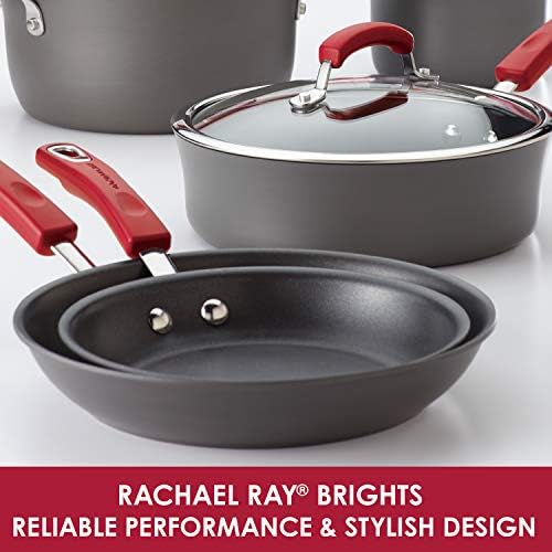 Rachael Ray 12-Piece Brights Nonstick Cookware Set