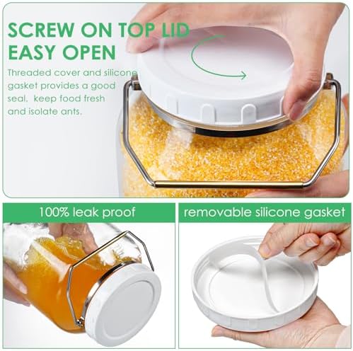 Robust 15 Gallon Glass Jar for Kitchen Storage